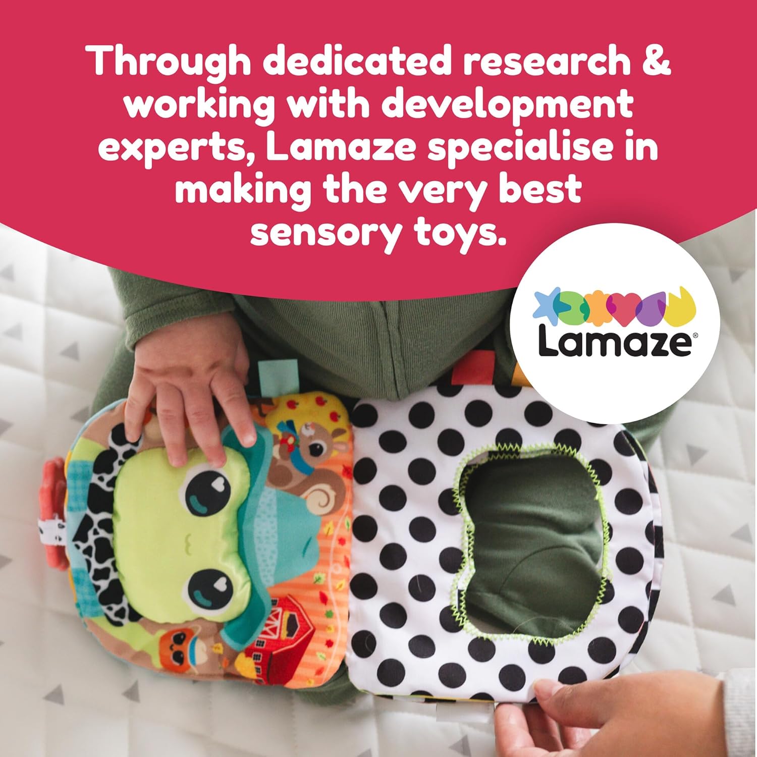 lamaze finlee’s look book baby soft book, interactive seasons book, crinkle pages, satin ribbons, chewing ladybug toy, high contrast & colourful, sensory learning, travel gift, early development gift lamaze finlee’s look book baby soft book, interactive seasons book, crinkle pages, satin ribbons, chewing ladybug toy, high contrast & colourful, sensory learning, travel gift, early development gift