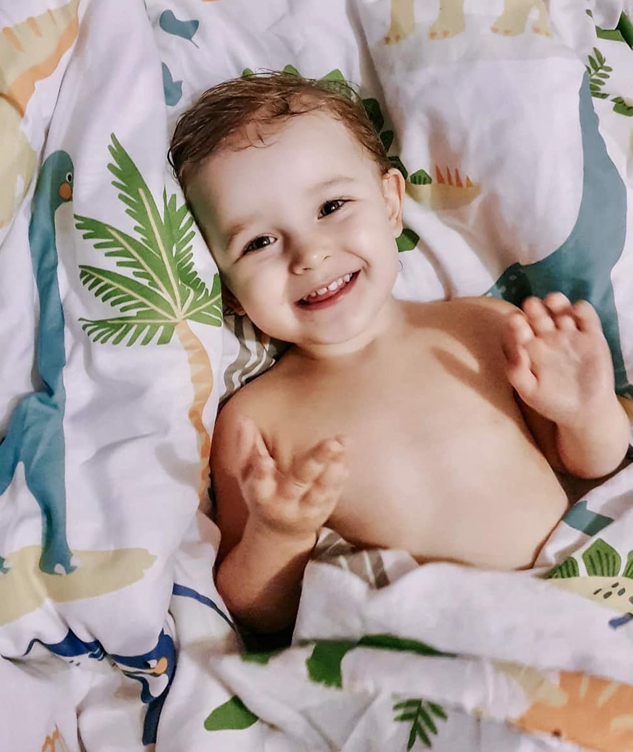 bloomsbury mill cot bed duvet cover set toddler bedding set for boys and girls dinosaur kids bedding cot duvet cover & pillow case set 120x150cm bloomsbury mill cot bed duvet cover set toddler bedding set for boys and girls dinosaur kids bedding cot duvet cover & pillow case set 120x150cm