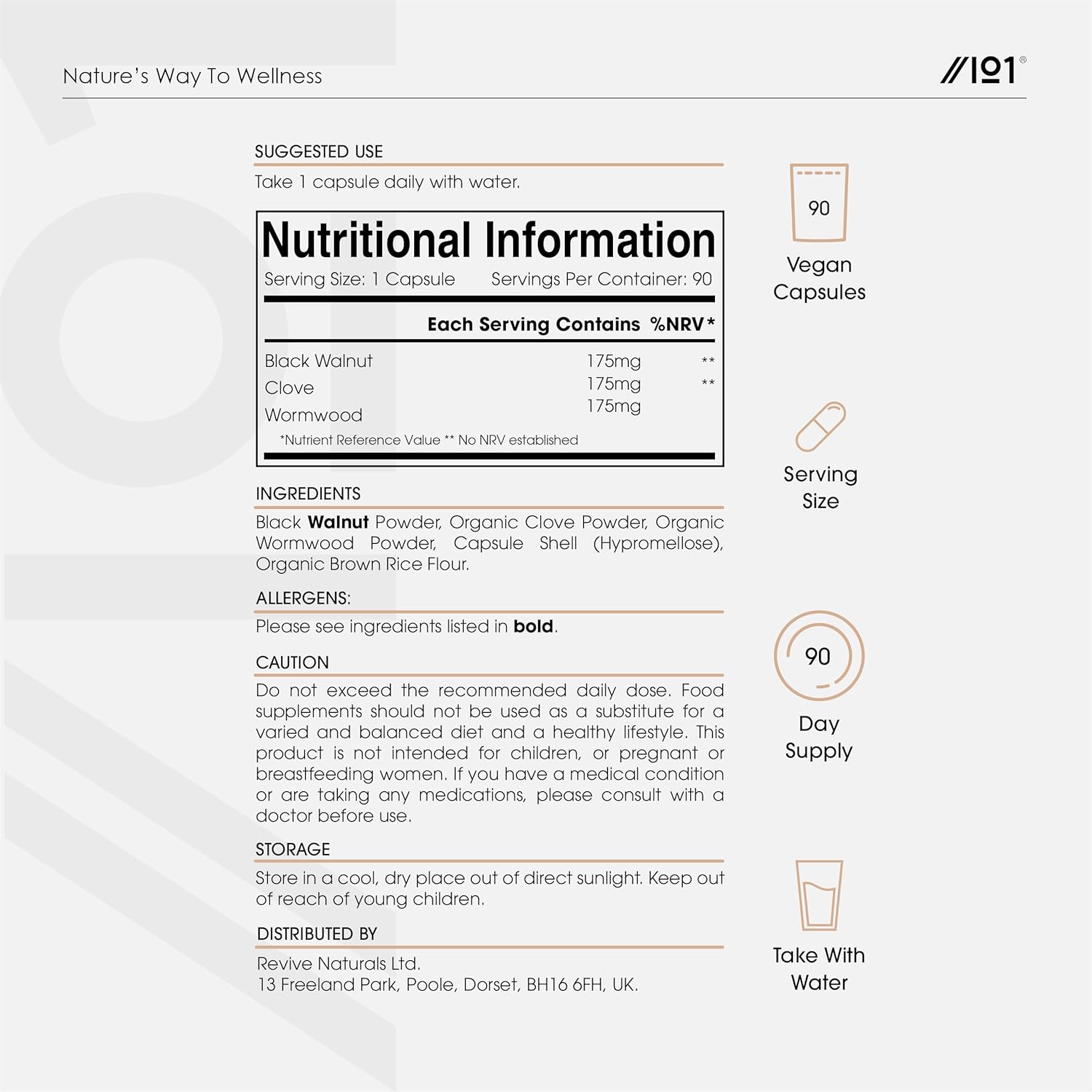 clove, wormwood & green black walnut hull 525mg – 90 vegan capsules – high strength multi botanical complex supplement – resealable and recyclable pouch by alpha01 clove, wormwood & green black walnut hull 525mg – 90 vegan capsules – high strength multi botanical complex supplement – resealable and recyclable pouch by alpha01