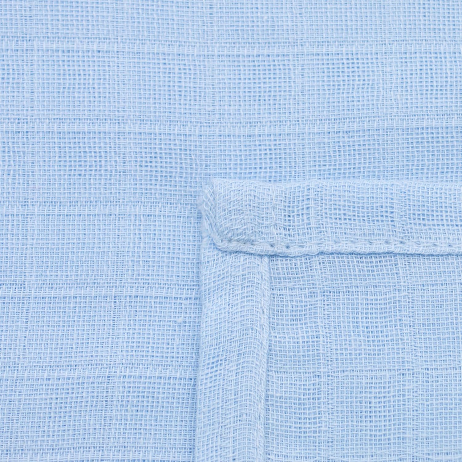 zollner muslin burp cloths, muslin nappies, 70 x 70 cm, cotton, light blue, set of 10 zollner muslin burp cloths, muslin nappies, 70 x 70 cm, cotton, light blue, set of 10