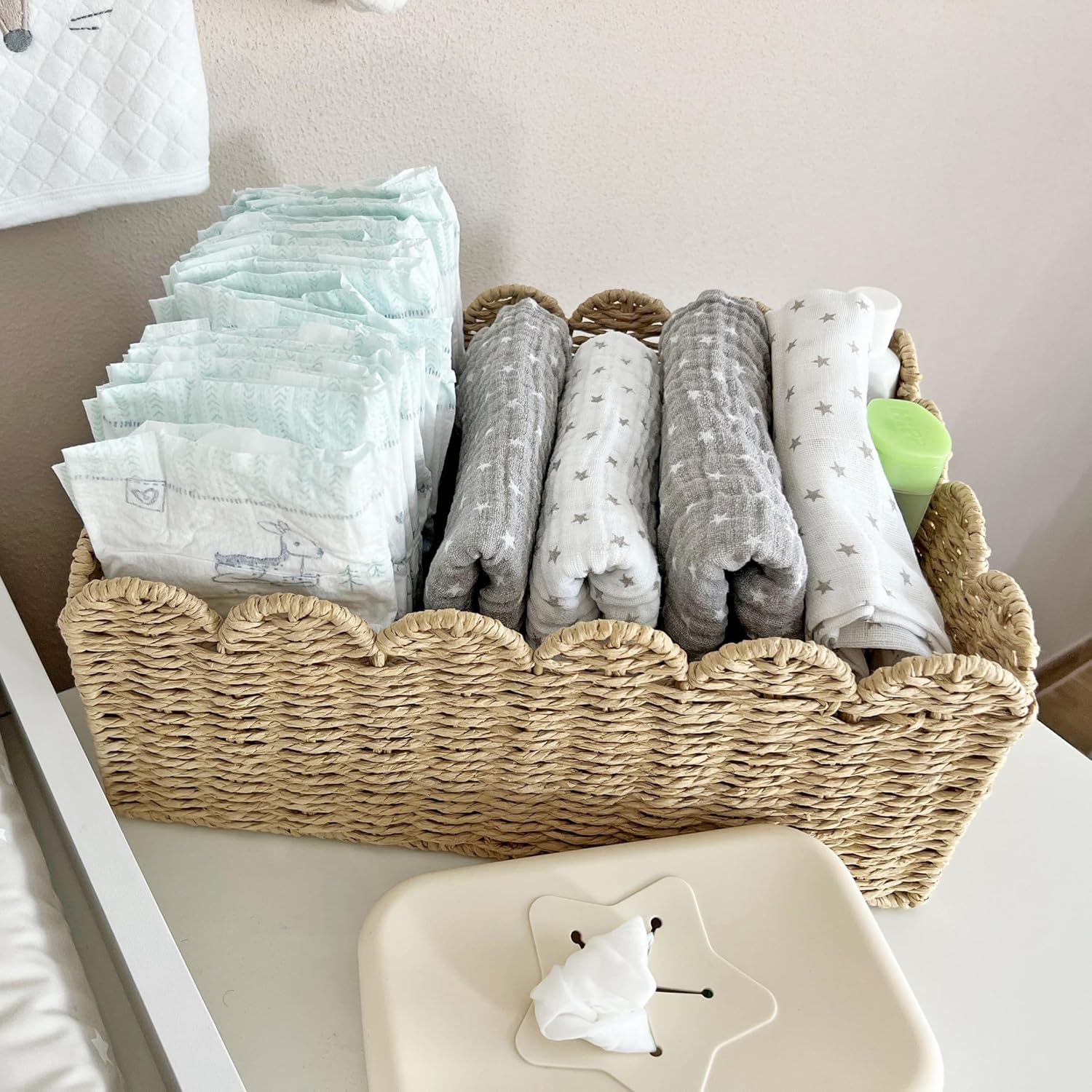 zollner set of 10 muslin burp cloths, muslin nappies, 80 x 80 cm, cotton, white / grey zollner set of 10 muslin burp cloths, muslin nappies, 80 x 80 cm, cotton, white / grey