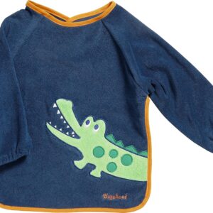 playshoes unisex 507136 baby bib with sleeves, 11 multicoloured, one size (pack of 1)